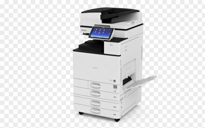 Printer Laser Printing Ricoh Multi-function Photocopier PNG
