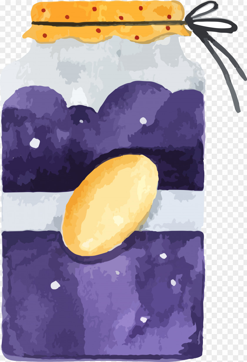 Purple Cartoon Cute Drifting Bottle Drawing PNG