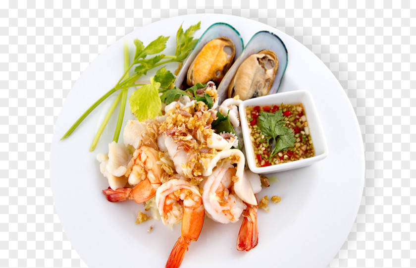 Seafood Asian Cuisine Vegetarian Thai Food Dish PNG