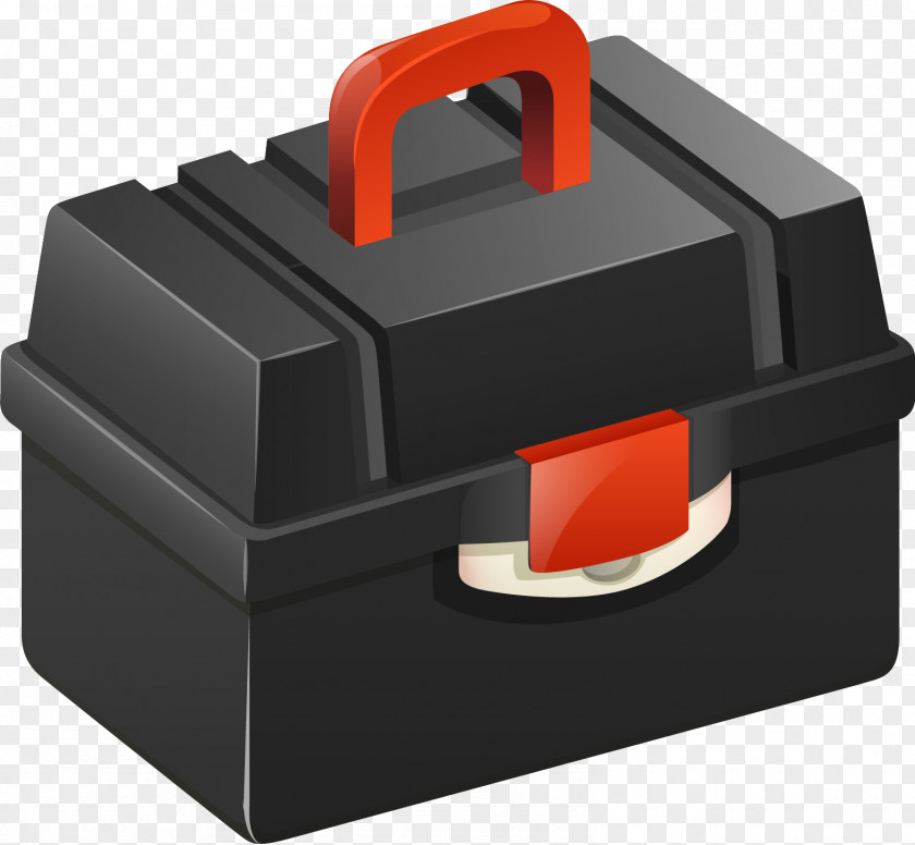 Vector Hand-painted Toolbox Stock Illustration PNG