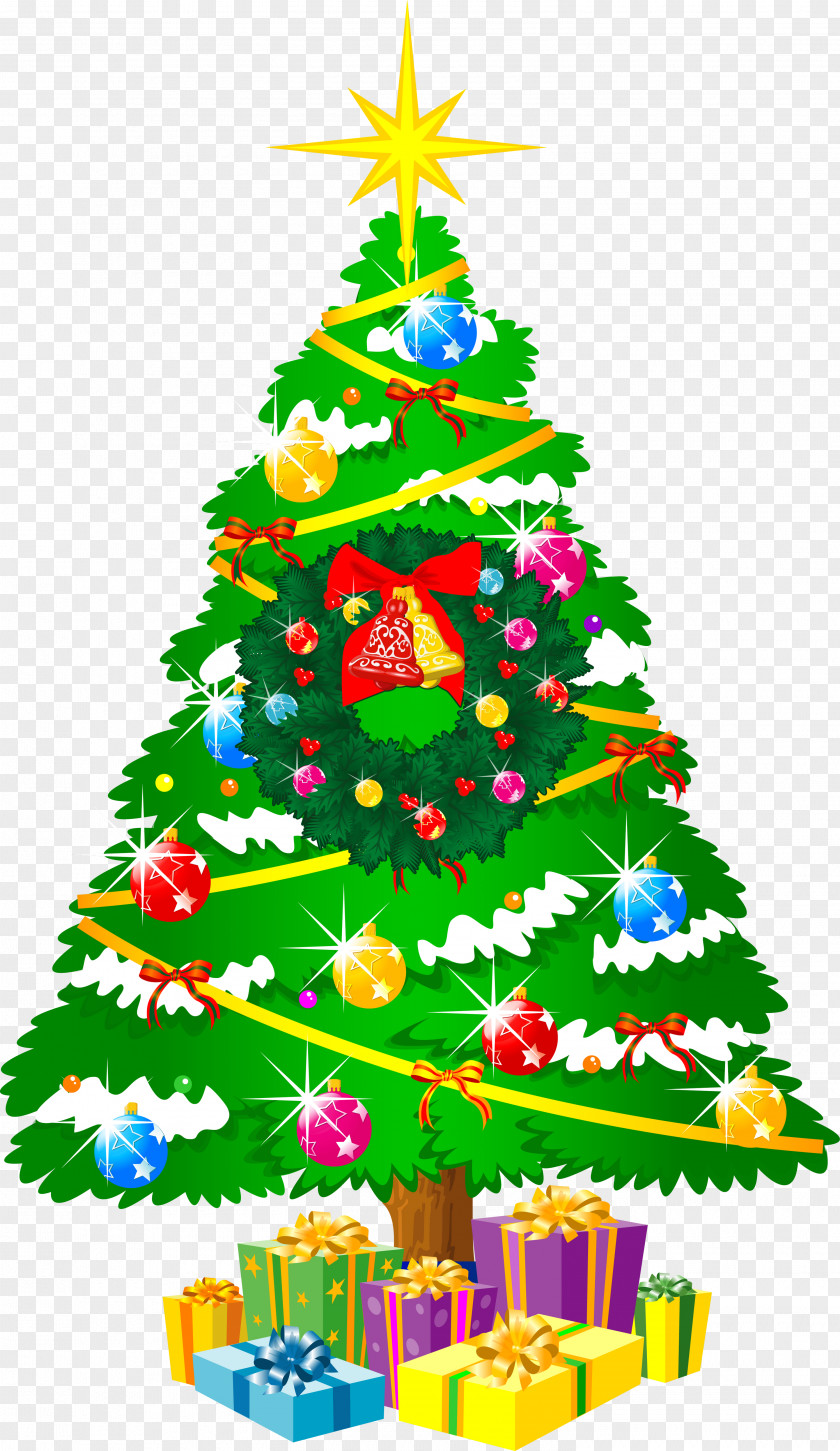 Christmas Tree Clip Art PNG