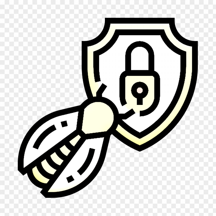 Cyber Crime Icon Protection Infection PNG