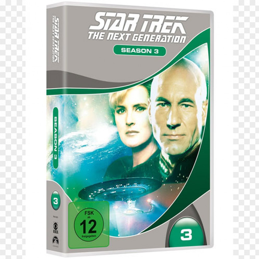 Dvd Patrick Stewart Star Trek: The Next Generation Deep Space Nine DVD Jean-Luc Picard PNG