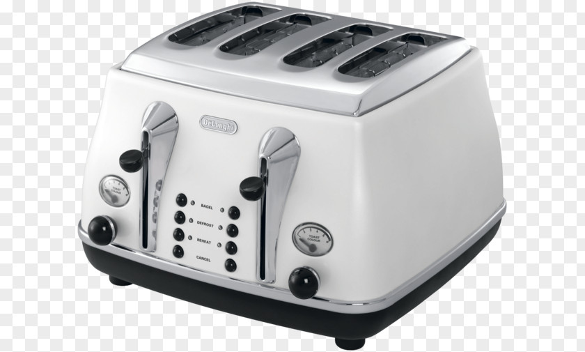 Kettle De'Longhi Icona CTO4003.R Toaster Home Appliance PNG