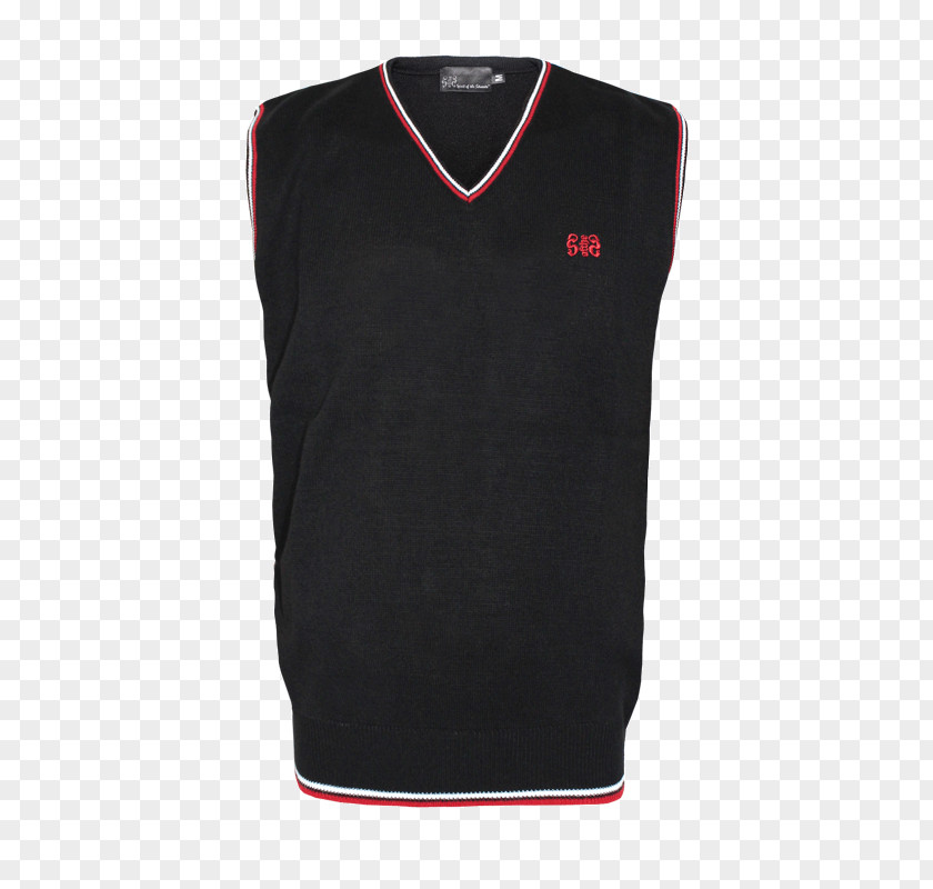 Red White Stripes T-shirt Gilets Sleeveless Shirt PNG