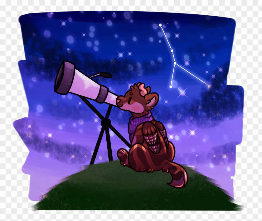 Astronomy Day Character Animated Cartoon PNG