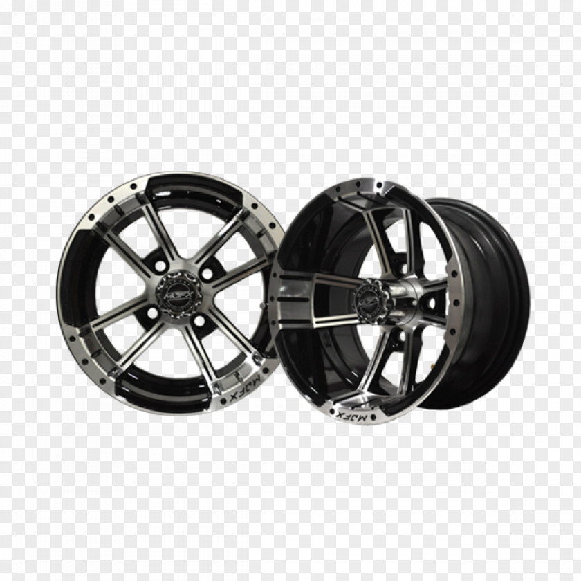 Car Alloy Wheel Golf Buggies Cart Tire PNG