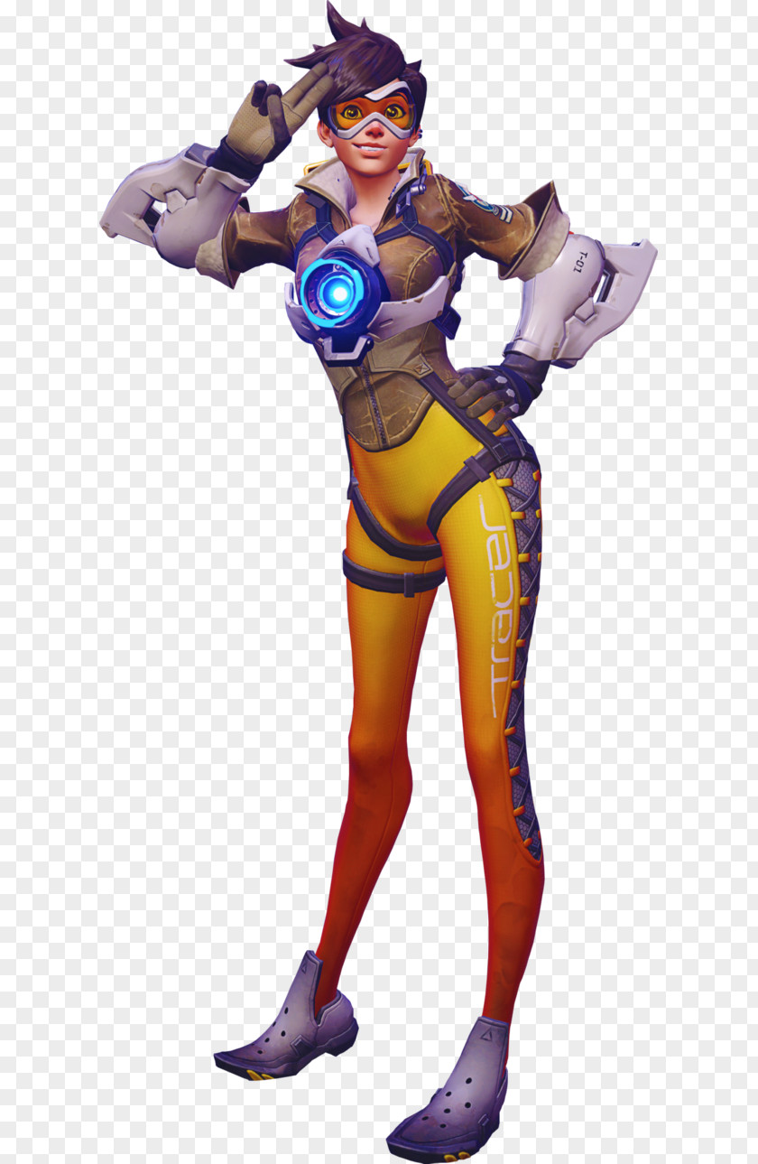 Characters Of Overwatch Tracer Video Game Rendering PNG of game Rendering, others clipart PNG