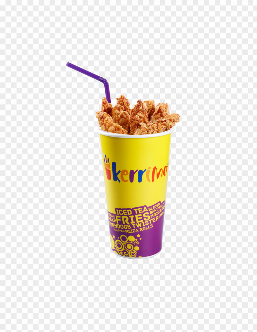 Crispy Strips French Fries Orange Juice Iced Tea PNG