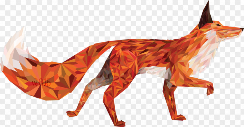 Fox Terrier Red Digital Art Illustration PNG