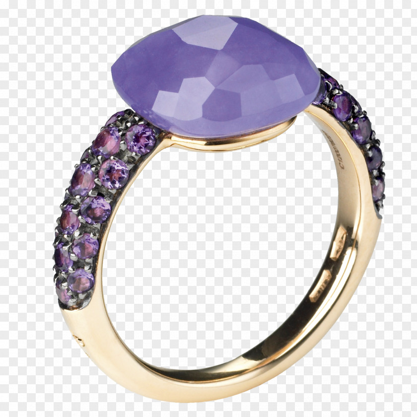 Ring Amethyst Pomellato Jewellery Diamond PNG