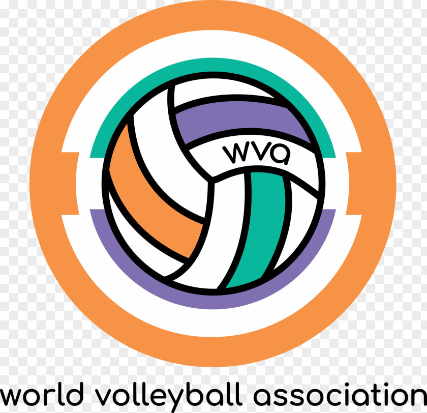 Volleyball Logo Area Circle Font PNG