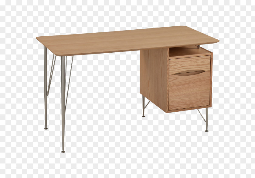 Writing Table Desk Small Office/home Office Oak PNG