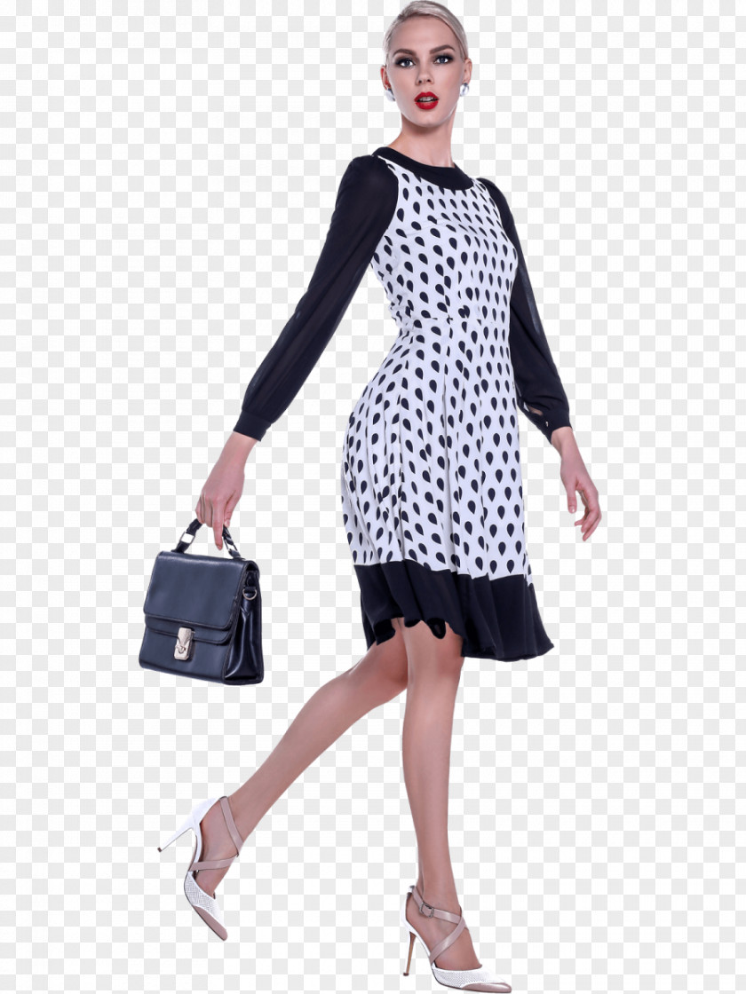 Business White Dress Polo Neck Red PNG