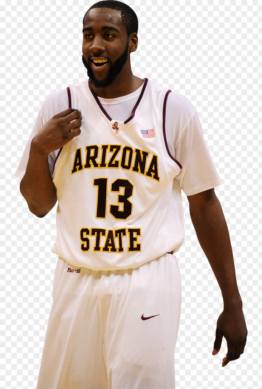 Jam James Harden Arizona State Sun Devils Men's Basketball Houston Rockets University Football PNG