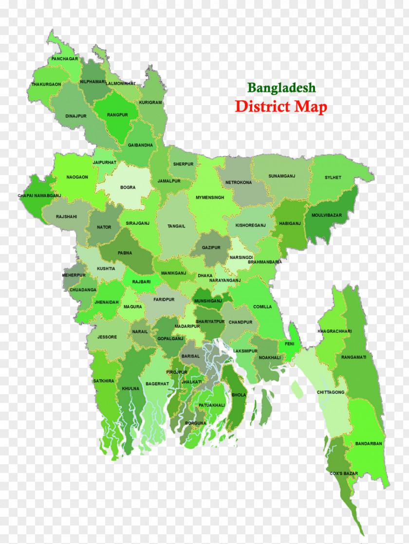 Map Districts Of Bangladesh Upazilas World Bagerhat District PNG