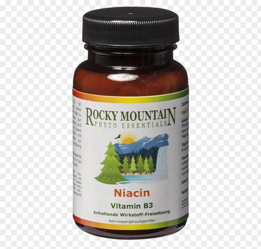 Rocky Mountain Dietary Supplement Nutrient Niacin Cobalamin Vitamin PNG