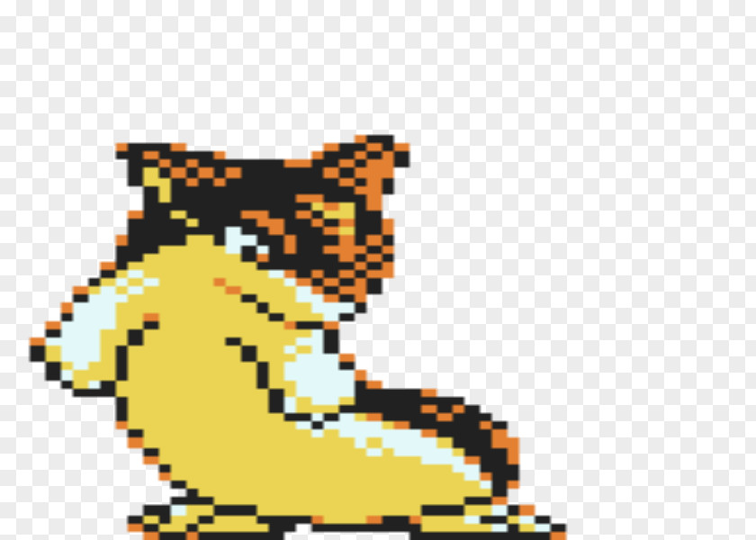 Sprite Pokémon Crystal Gold And Silver Quilava PNG