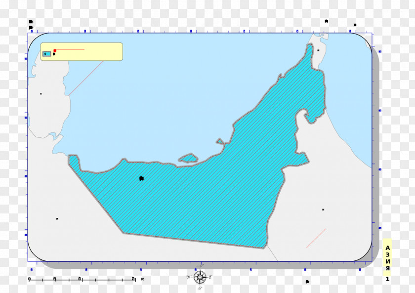 Uae Abu Dhabi Vector Map PNG