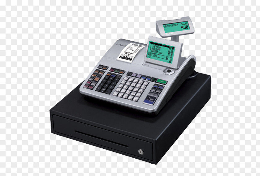 Boulangerie Cash Register Point Of Sale Retail Barcode Scanners Drawer PNG