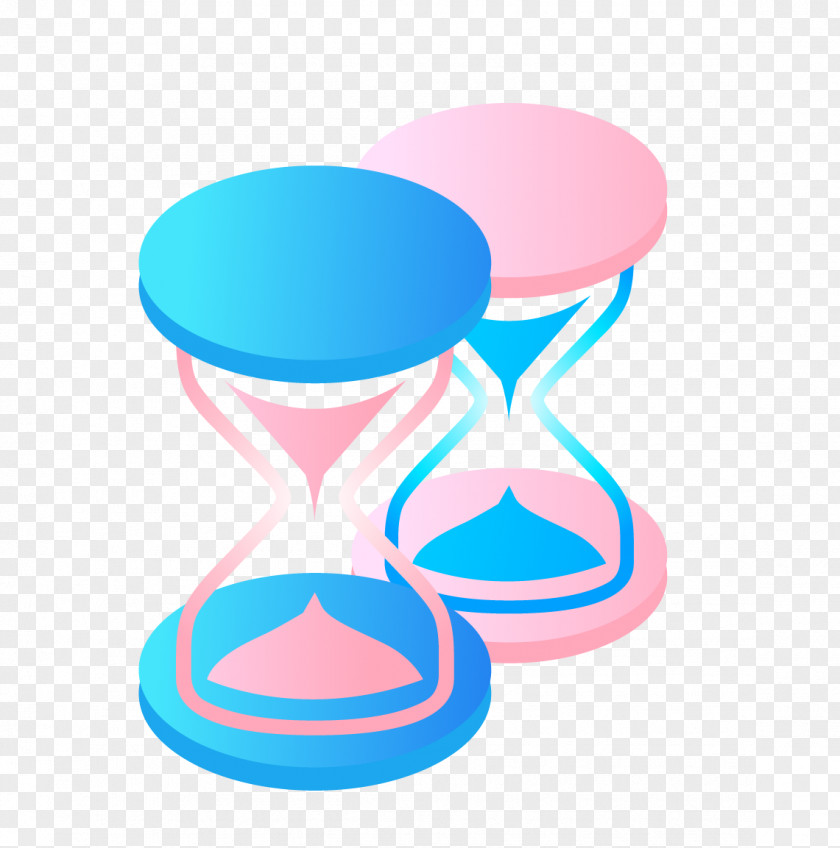Cartoon Hourglass Time PNG