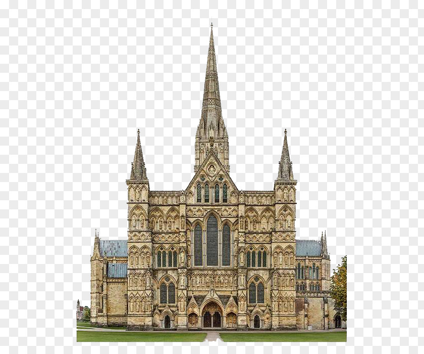 Gothic Religious Architecture Salisbury Cathedral PNG