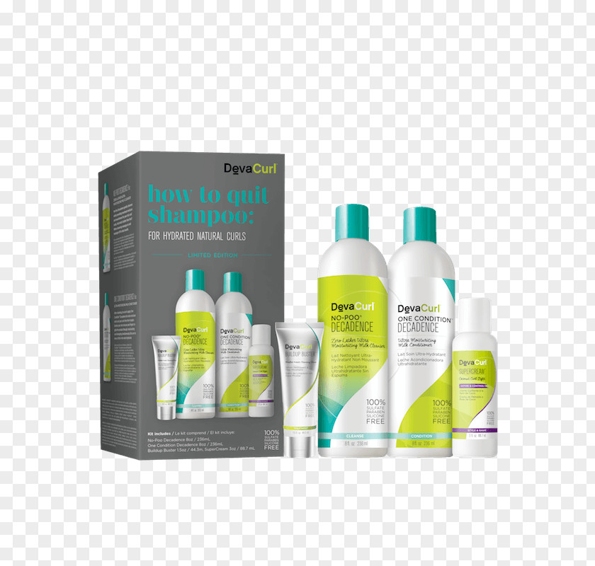 Shampoo DevaCurl How To Quit Kit Hair Conditioner Cosmetics PNG