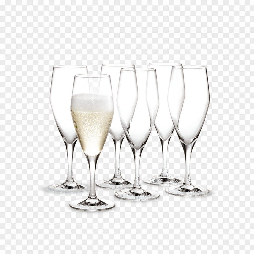 Champagne Holmegaard Glass Wine PNG