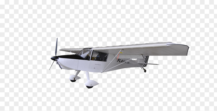 Flash Lights Cessna 150 Ultralight Aviation Aircraft Monoplane PNG