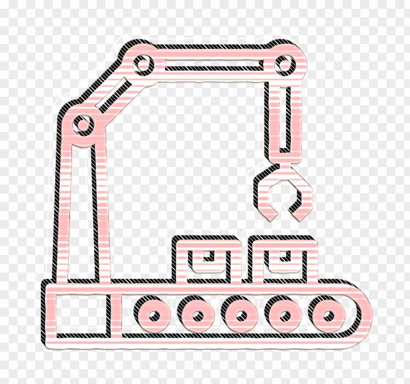 Industrial Icon Conveyor PNG