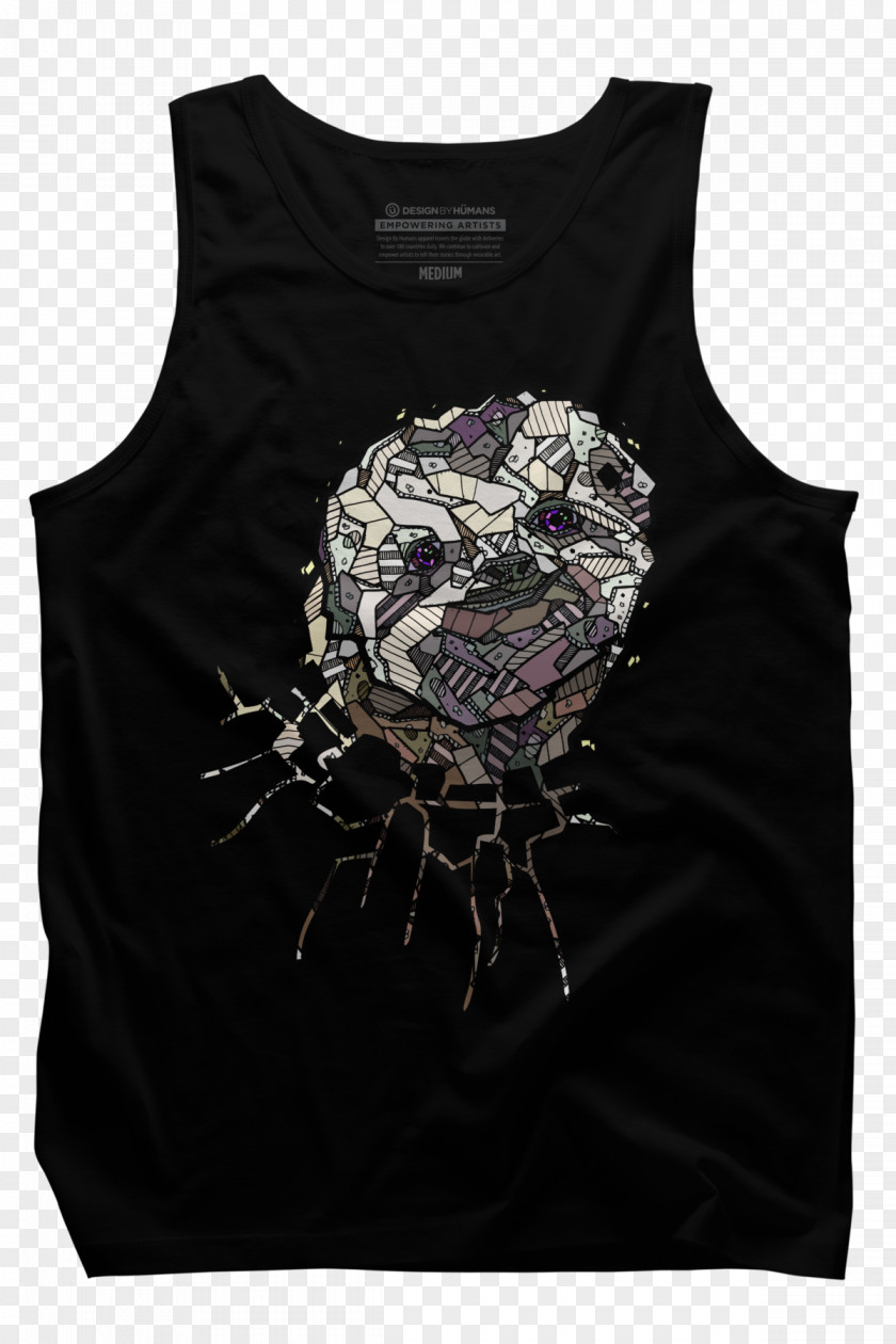 Sloth Hanging T-shirt Sleeveless Shirt Gilets Neck PNG