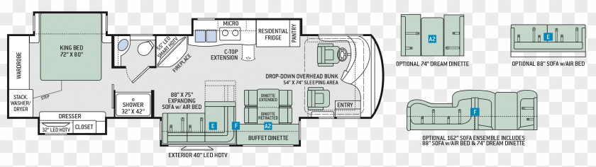 Venetian Floor Plan Thor Motor Coach Campervans Wiring Diagram Industries PNG