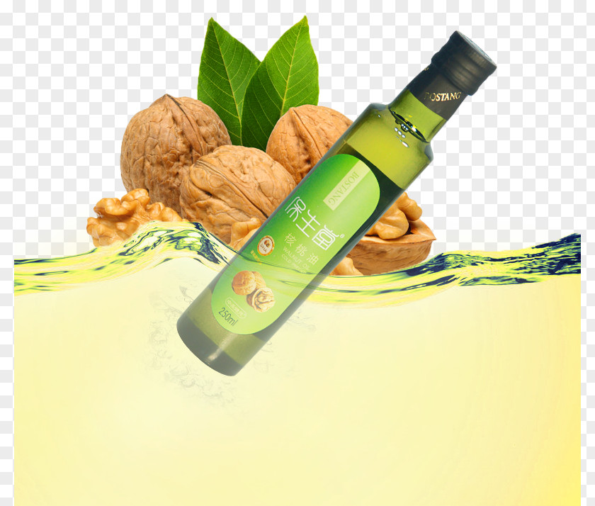 Walnut Oil Cooking PNG