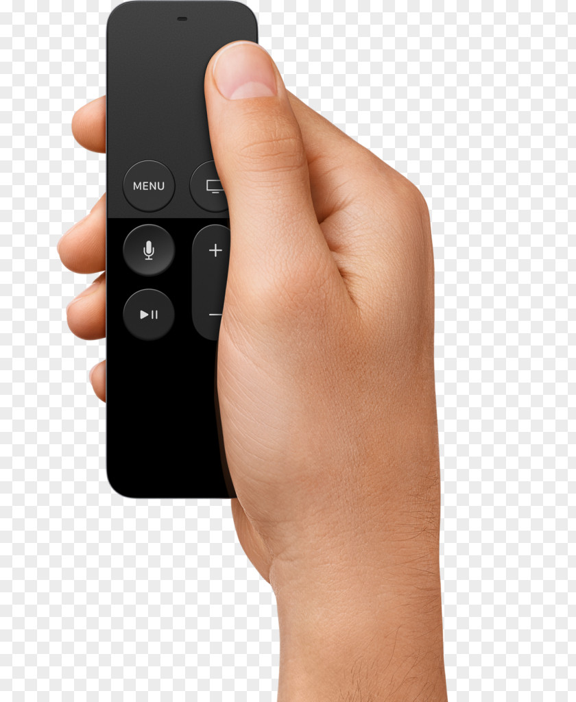 Apple TV (4th Generation) Television ITunes Remote PNG