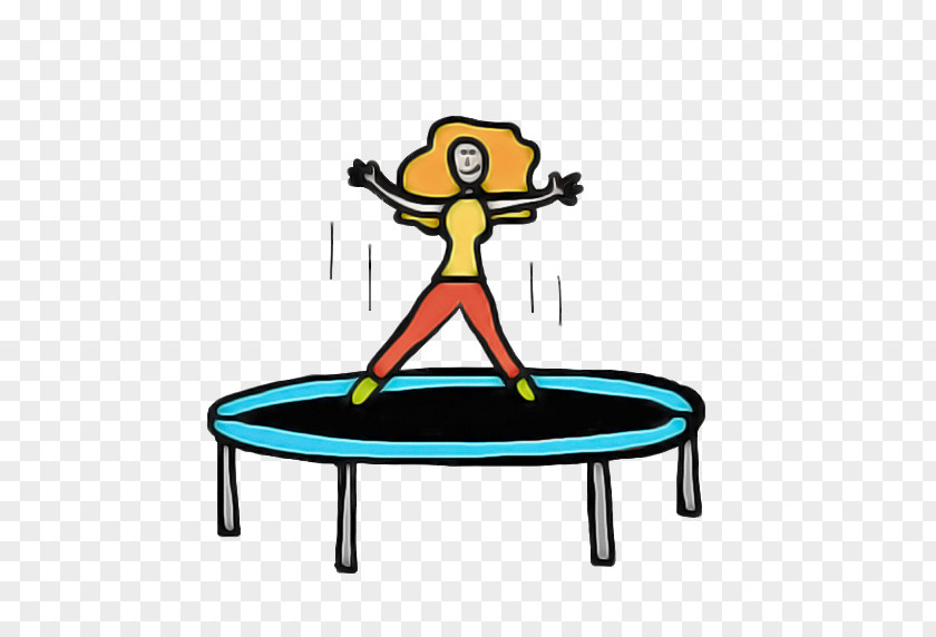 Balance Furniture Trampoline Cartoon Trampolining--equipment And Supplies Table PNG