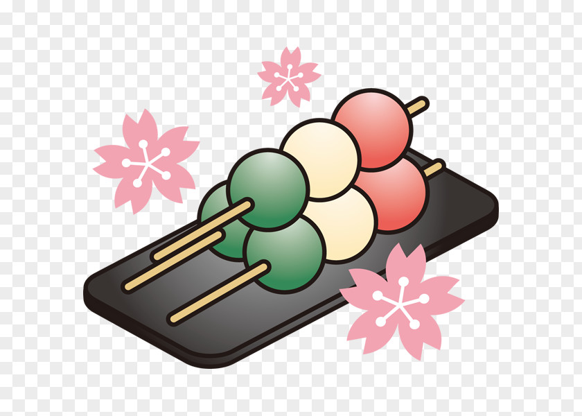 Design Dango Wagashi Hanami Evenement Clip Art PNG