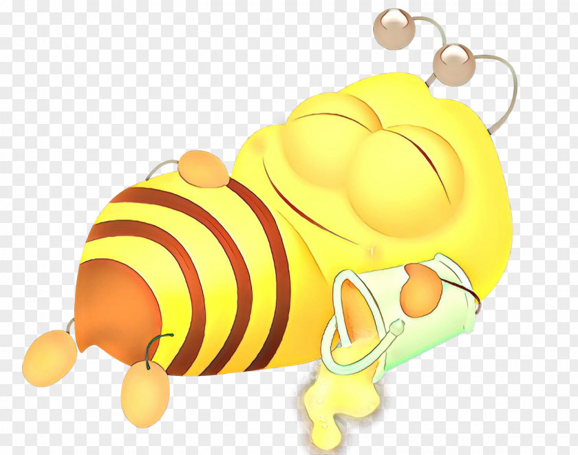 Fawn Honeybee Yellow Cartoon PNG
