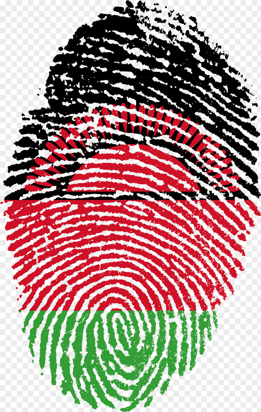 Finger Print Flag Of Germany Samoa Fingerprint PNG