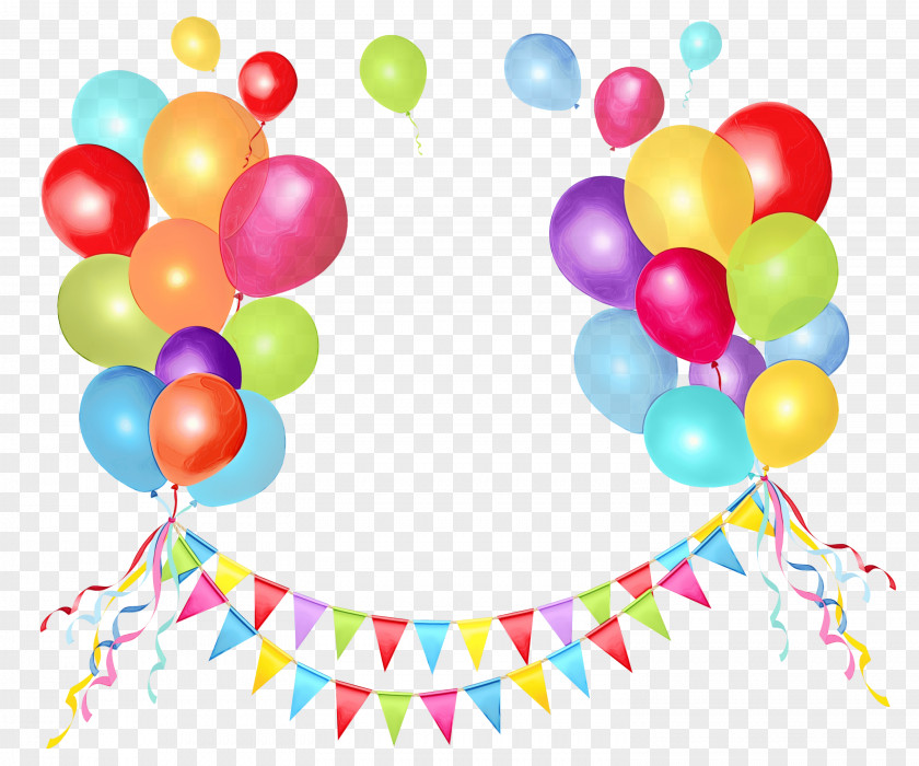 Party Supply Child Gift Birthday Balloon Greeting & Note Cards PNG