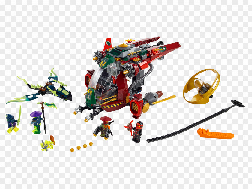 Toy LEGO 70735 NINJAGO Ronin R.E.X. Lego Minifigure 70614 THE MOVIE Lightning Jet PNG