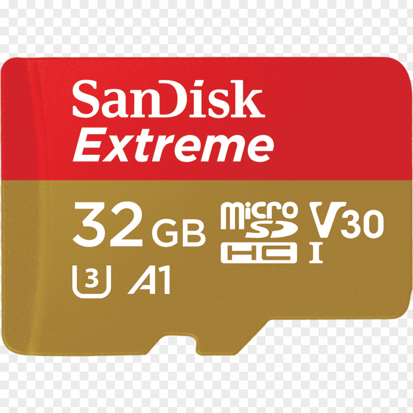 Camera MicroSD Secure Digital Flash Memory Cards SDXC SanDisk PNG