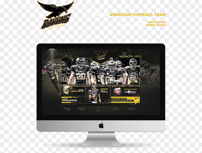 Football Poland Brand Baltimore Ravens Display Advertising Multimedia Device PNG