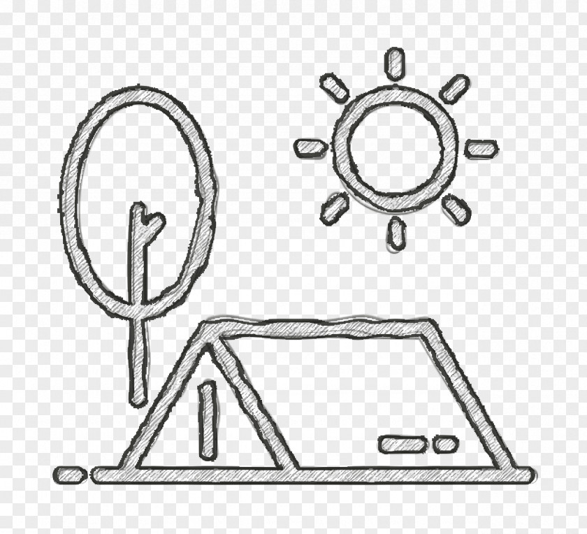 Camping Icon Nature Tent PNG