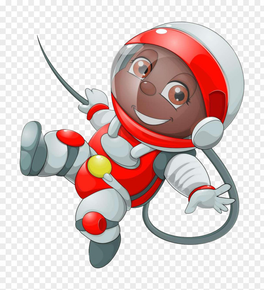 Cartoon Astronaut Space Suit Outer PNG