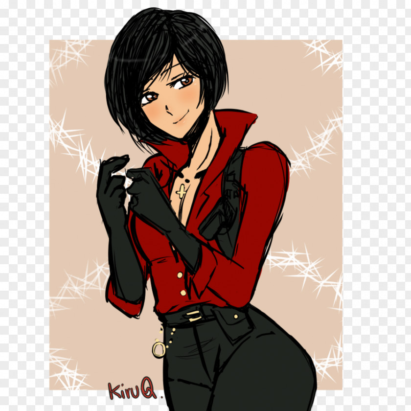 Chicago Typewriter Ada Wong Drawing Resident Evil 6 4 Illustration PNG