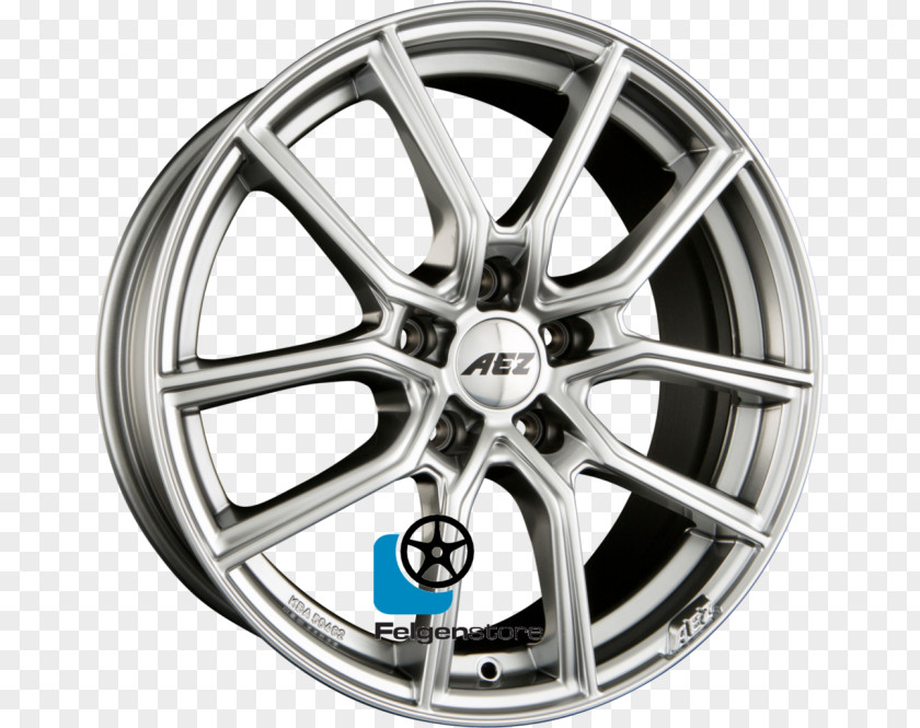 High Gloss Autofelge Car AEZ Raise Hg Alloy Wheel Vehicle PNG