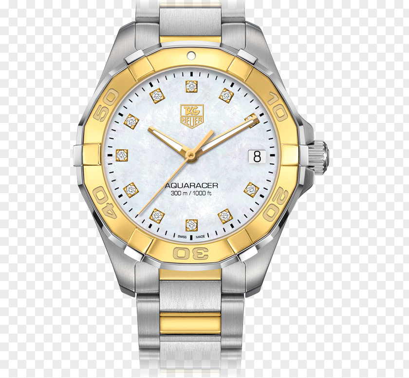 Jewellery TAG Heuer Aquaracer Watch Diamond PNG