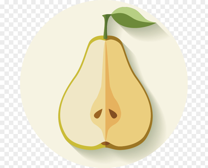 Pear Slice Pyrus Nivalis Download PNG