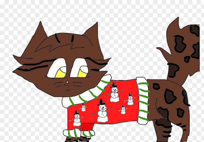 Ugly Sweater Cat Reindeer Clip Art Illustration Dog PNG