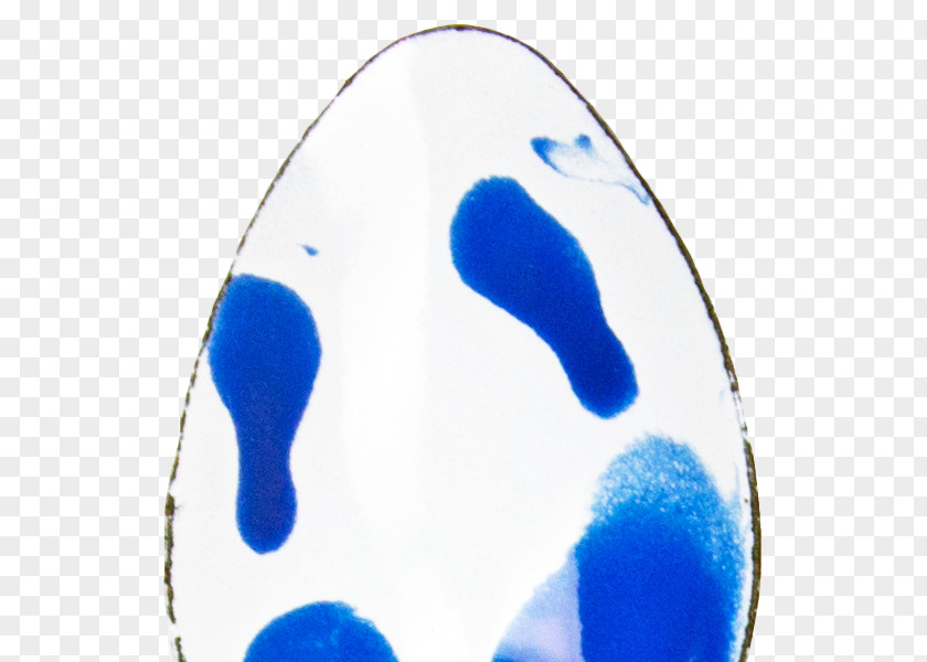 Enameled Spoon Cobalt Blue Vitreous Enamel Kitchenware PNG